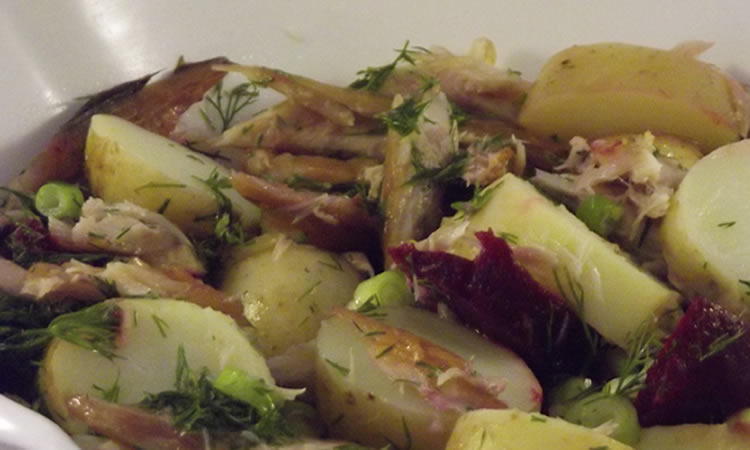 Mackerel Potato Salad