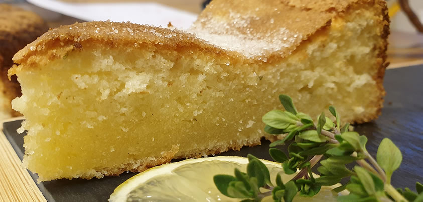 Tuscan Lemon and Thyme Olive Oil Cake